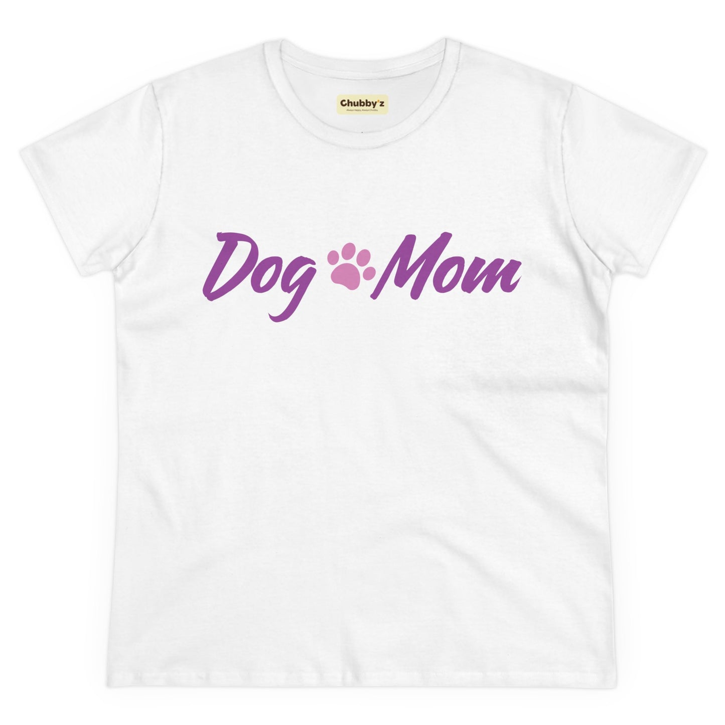Dog Mom | Women's Midweight Cotton Tee