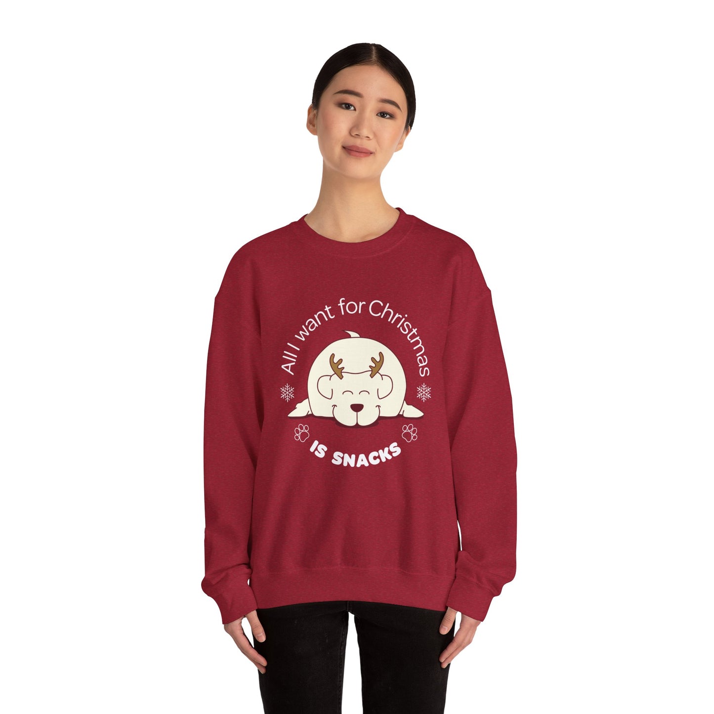 All I Want for Christmas is Snacks | crewneck Sweatshirt