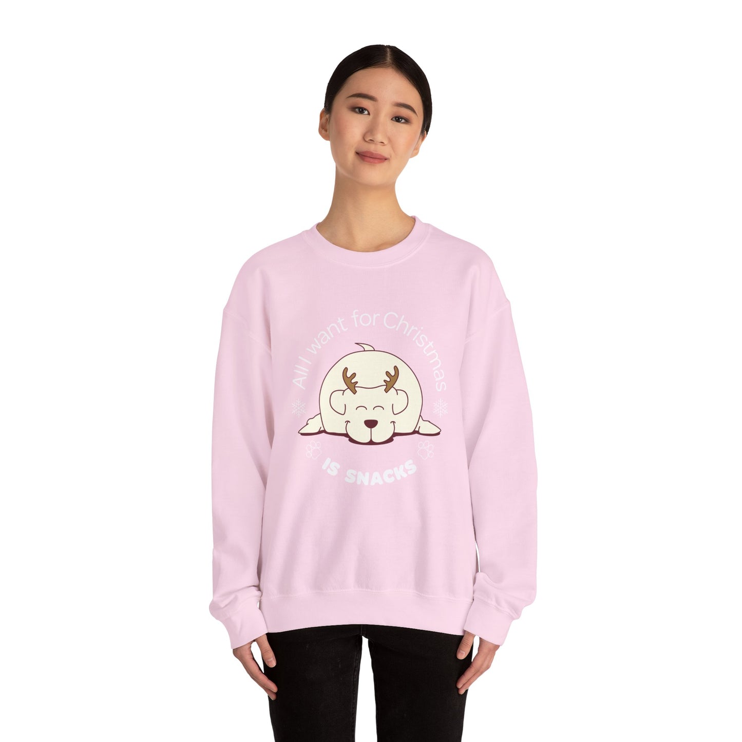All I Want for Christmas is Snacks | crewneck Sweatshirt