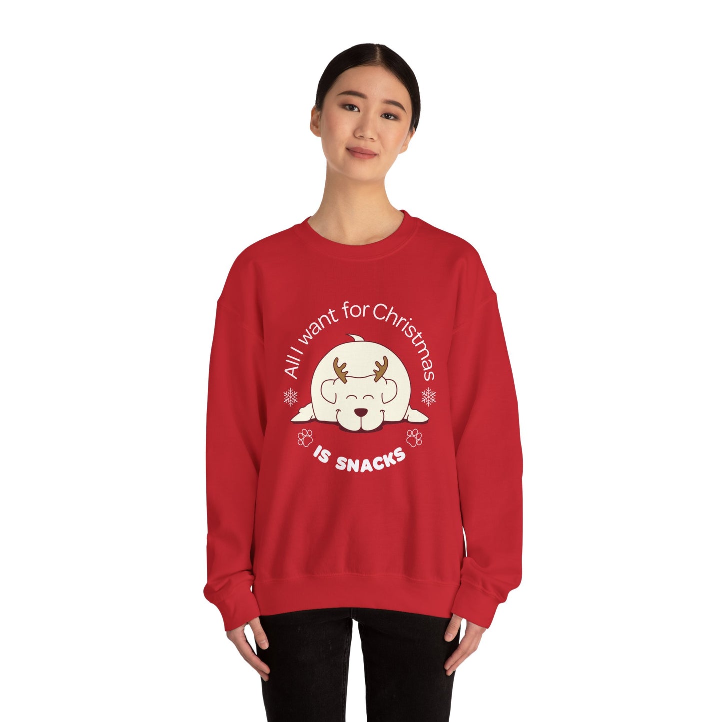 All I Want for Christmas is Snacks | crewneck Sweatshirt