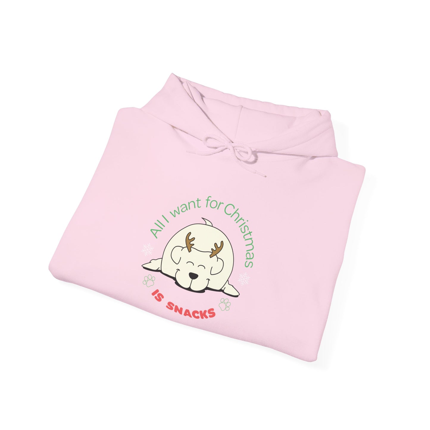 All I want for Christmas is Snacks - Unisex Hooded Sweatshirt