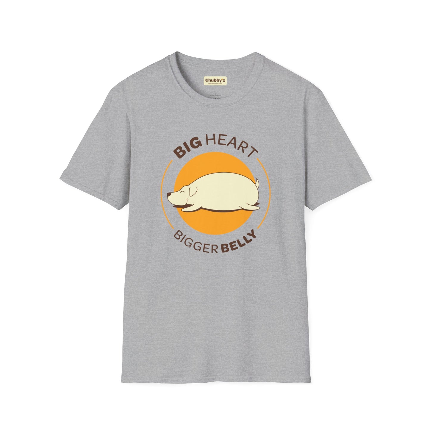 Big Heart, Bigger Belly | Unisex Softstyle T-Shirt