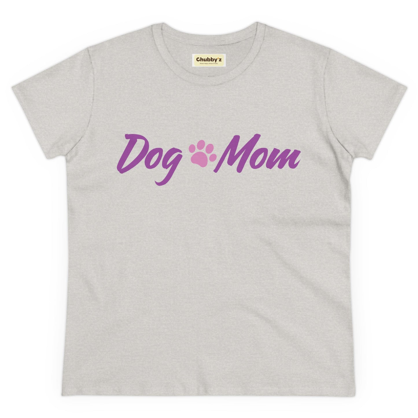 Dog Mom | Women's Midweight Cotton Tee