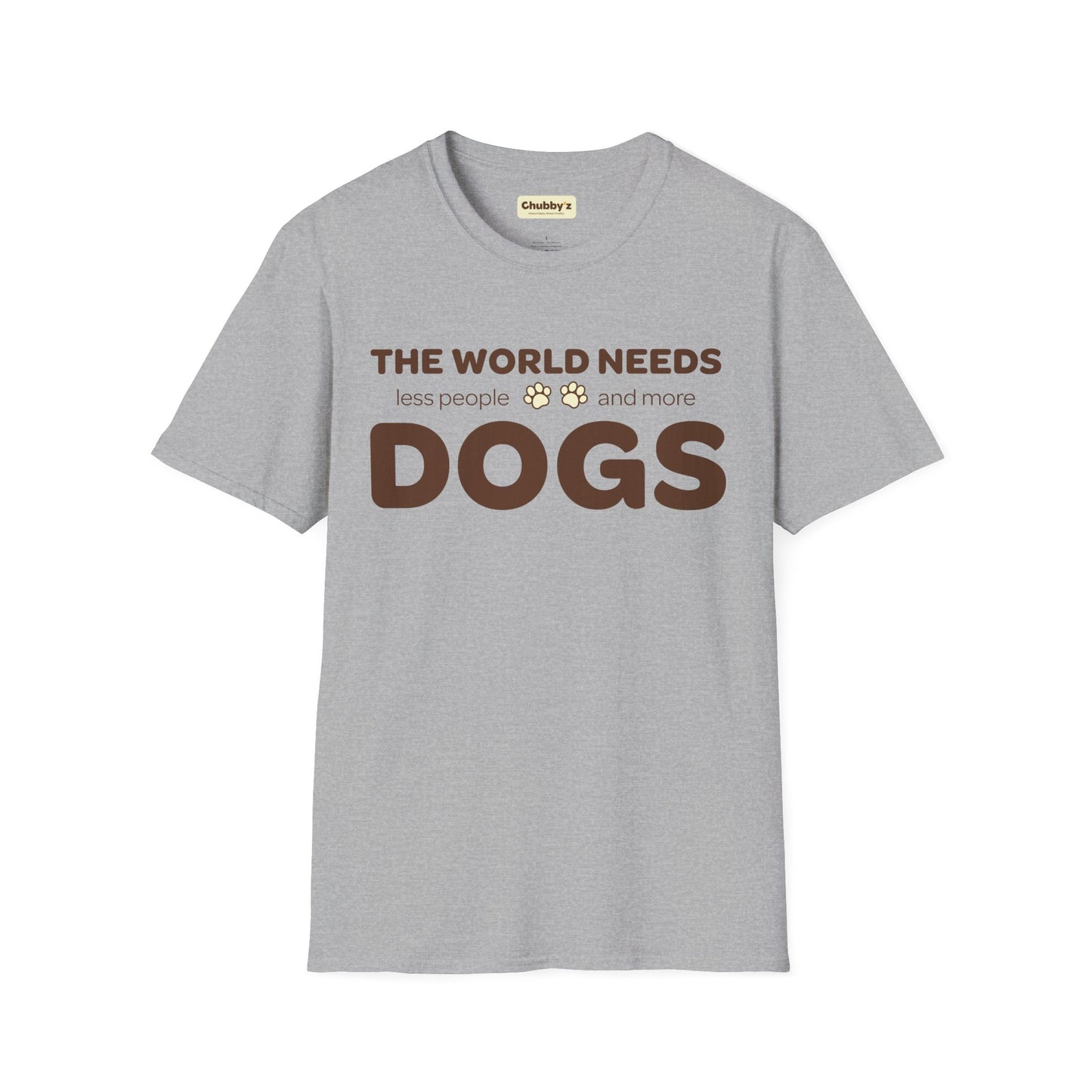 The world need more dogs | Unisex Softstyle T-Shirt