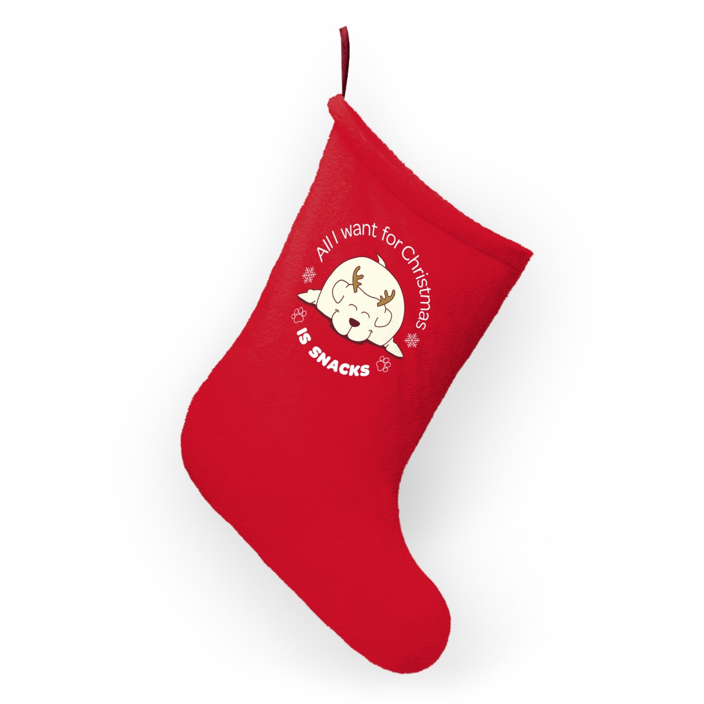 Cute Snack-Loving Christmas Stockings - Perfect for Pet Lovers