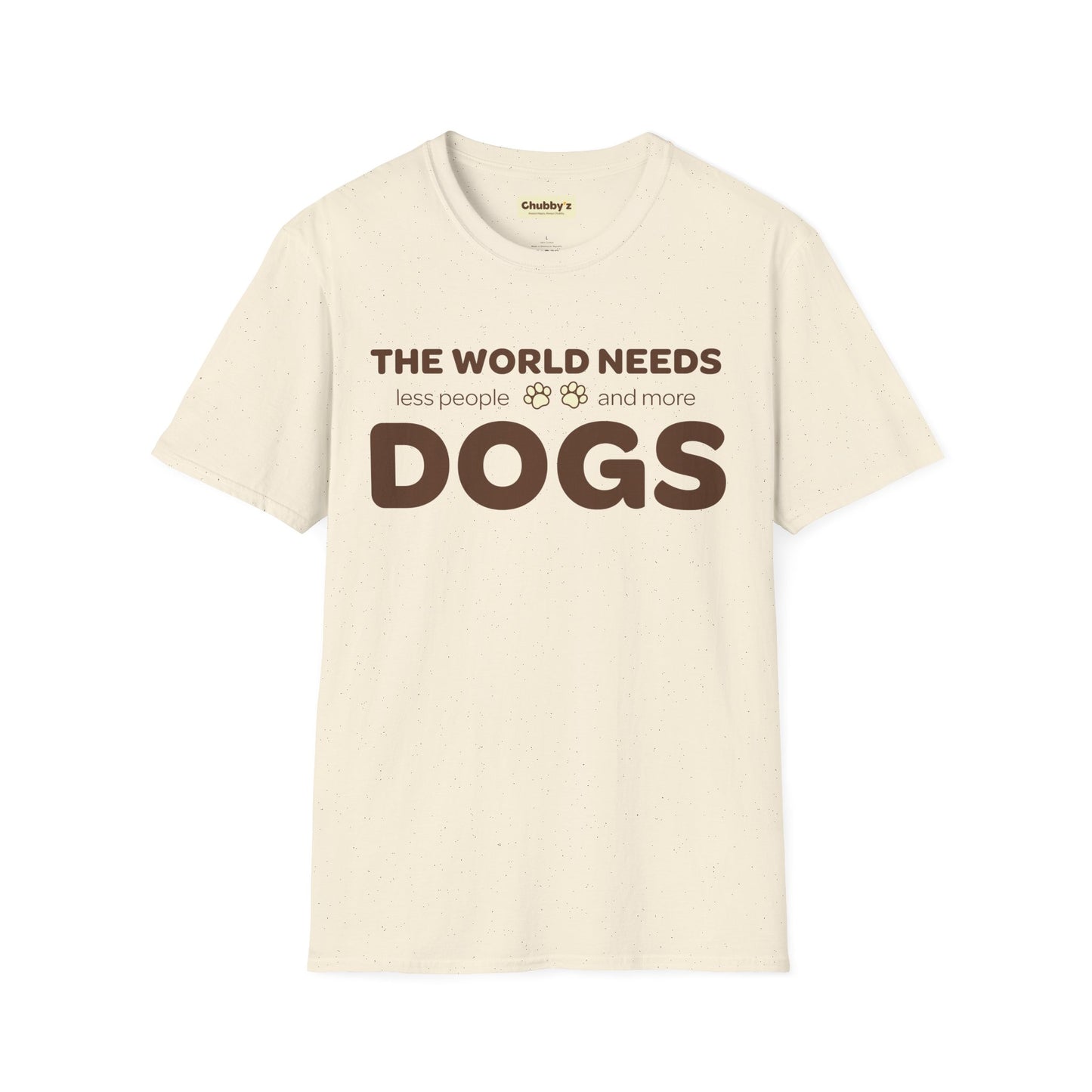 The world need more dogs | Unisex Softstyle T-Shirt