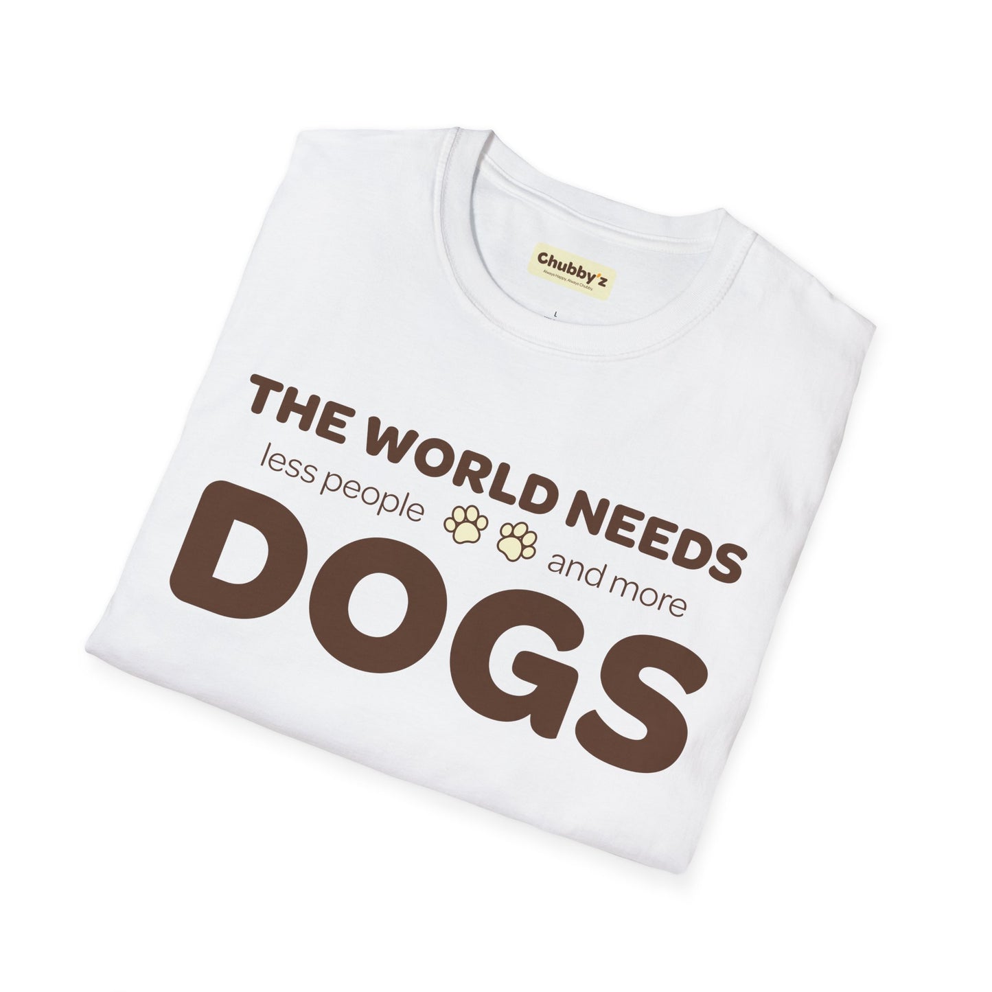 The world need more dogs | Unisex Softstyle T-Shirt
