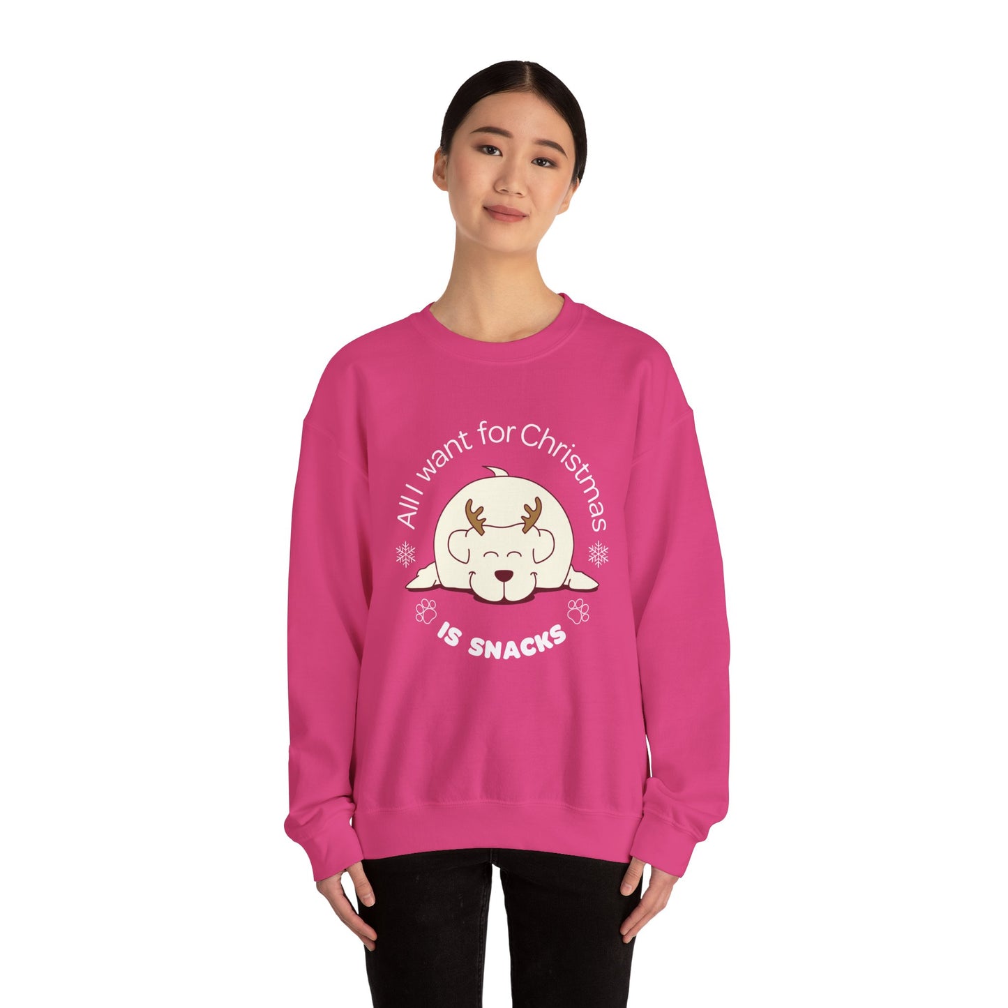 All I Want for Christmas is Snacks | crewneck Sweatshirt