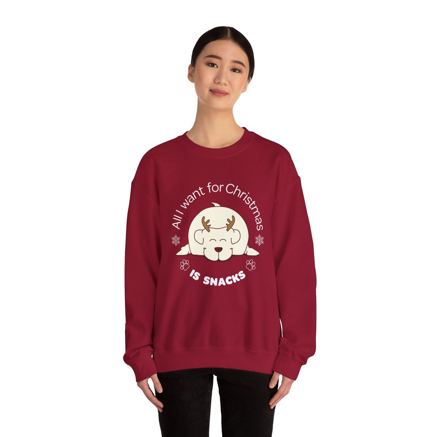 All I Want for Christmas is Snacks | crewneck Sweatshirt