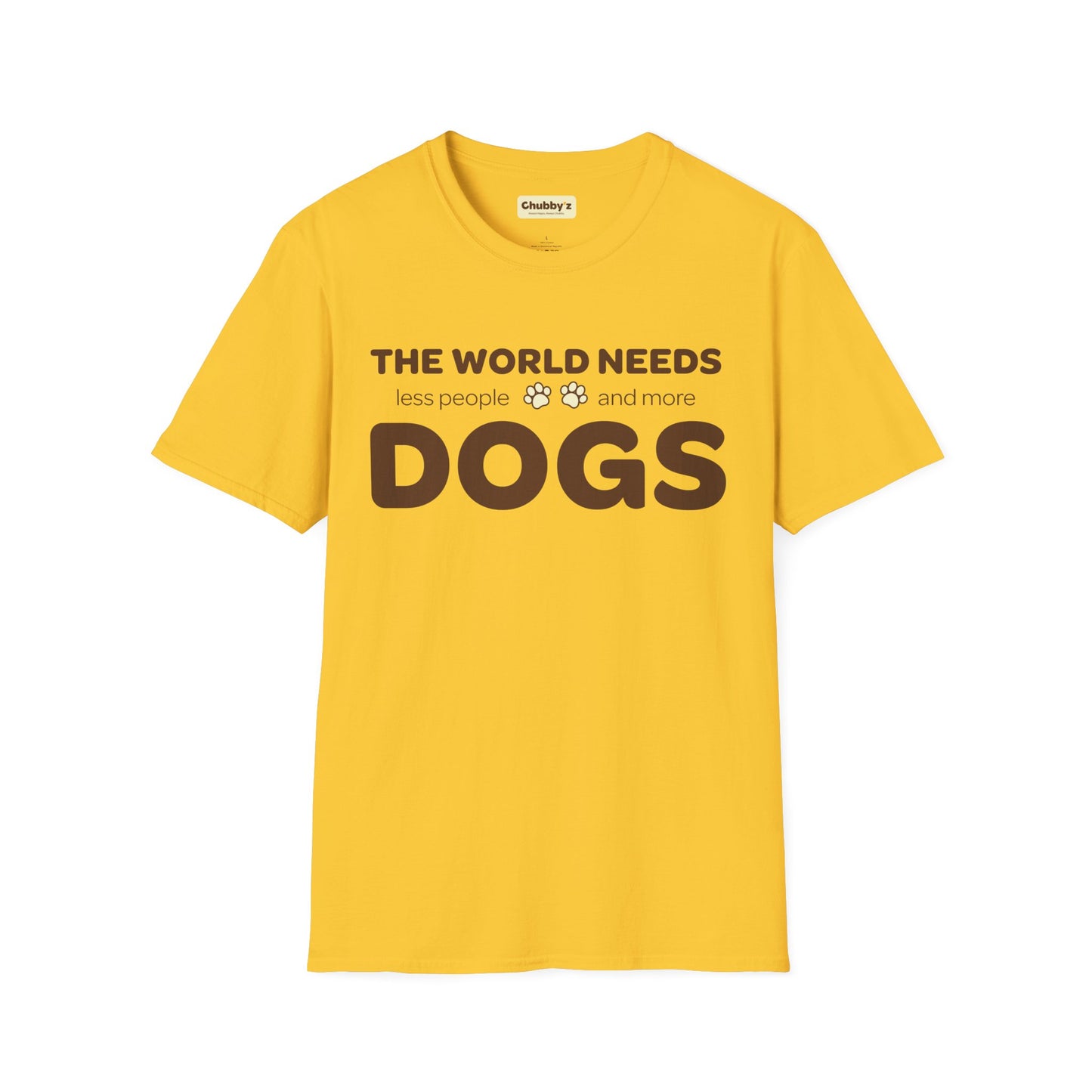 The world need more dogs | Unisex Softstyle T-Shirt