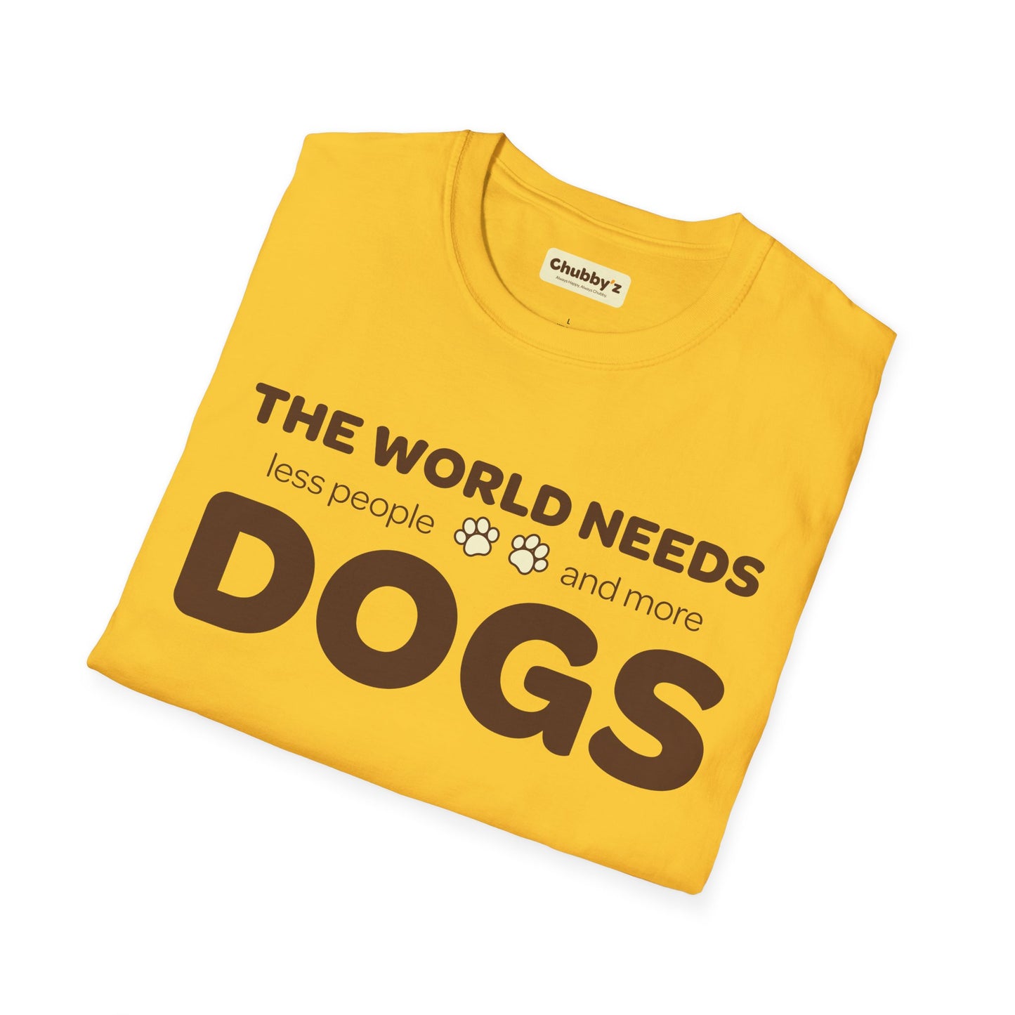 The world need more dogs | Unisex Softstyle T-Shirt