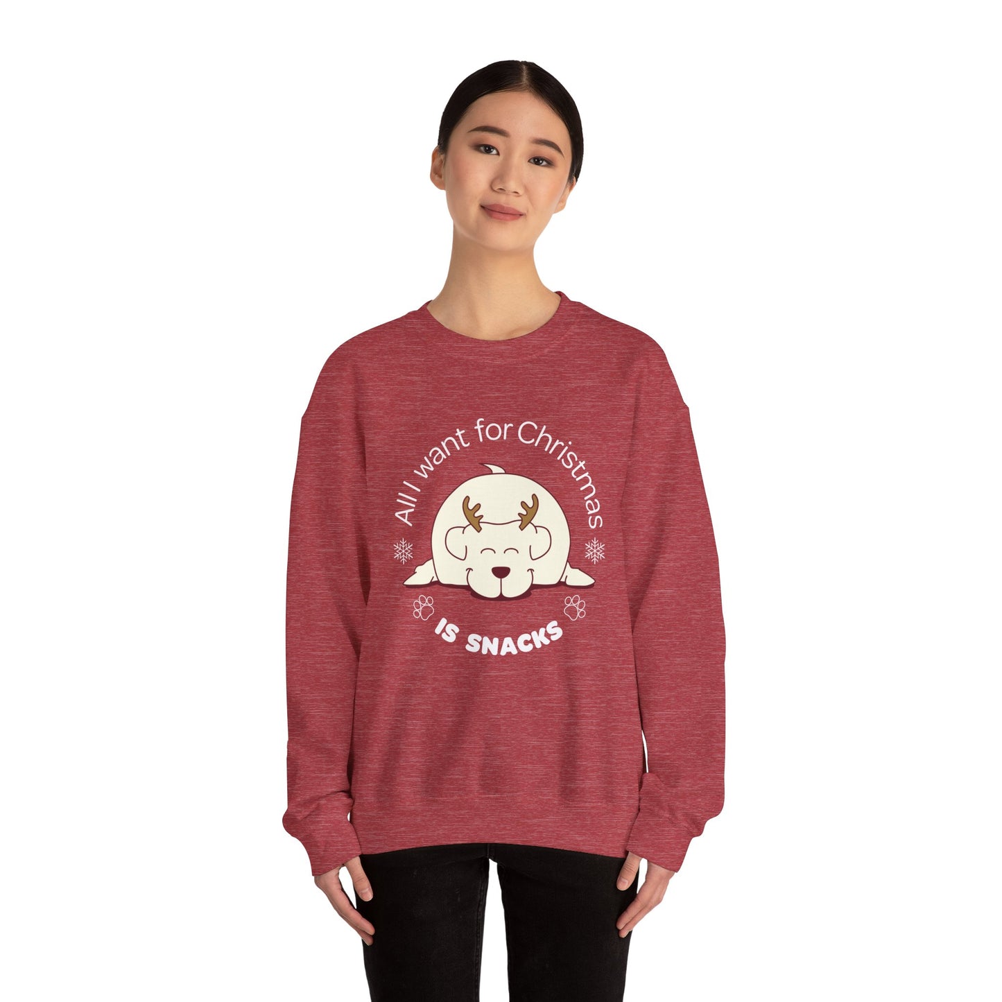 All I Want for Christmas is Snacks | crewneck Sweatshirt