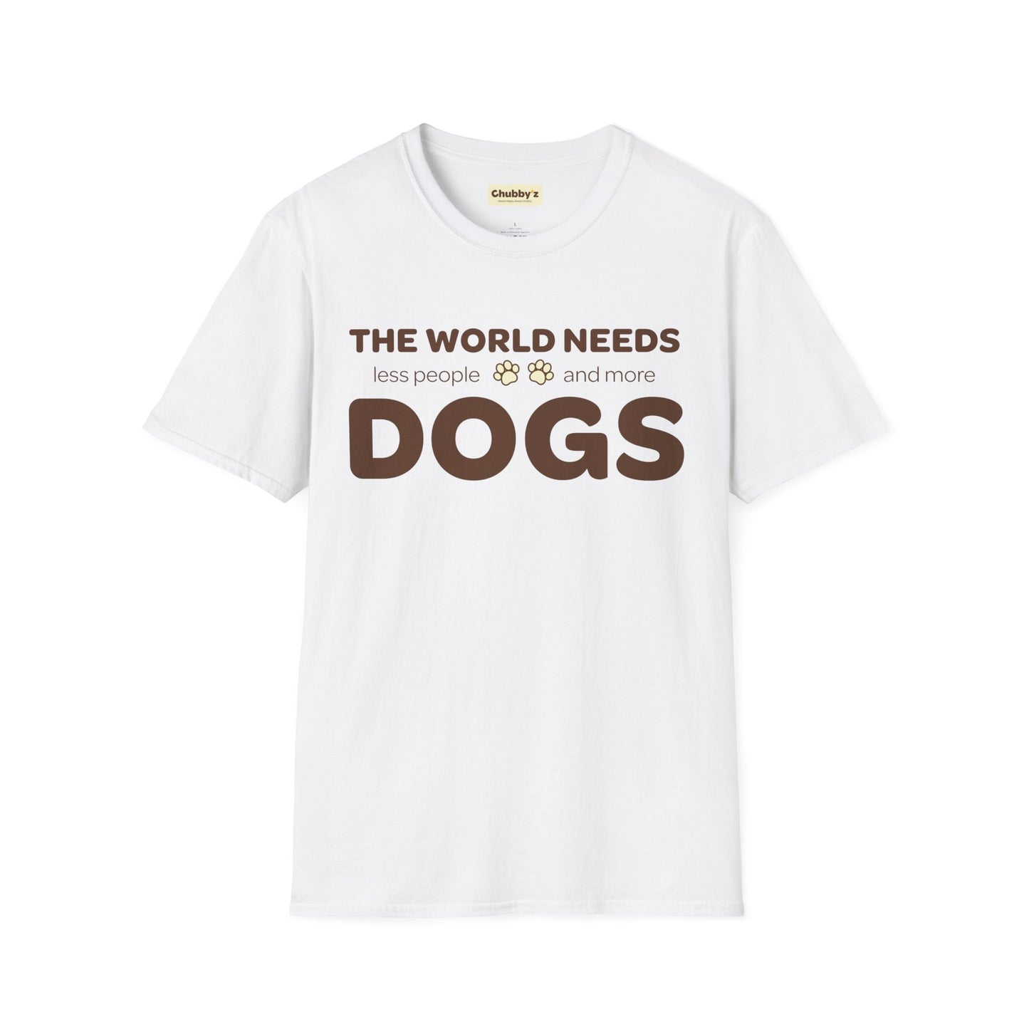The world need more dogs | Unisex Softstyle T-Shirt