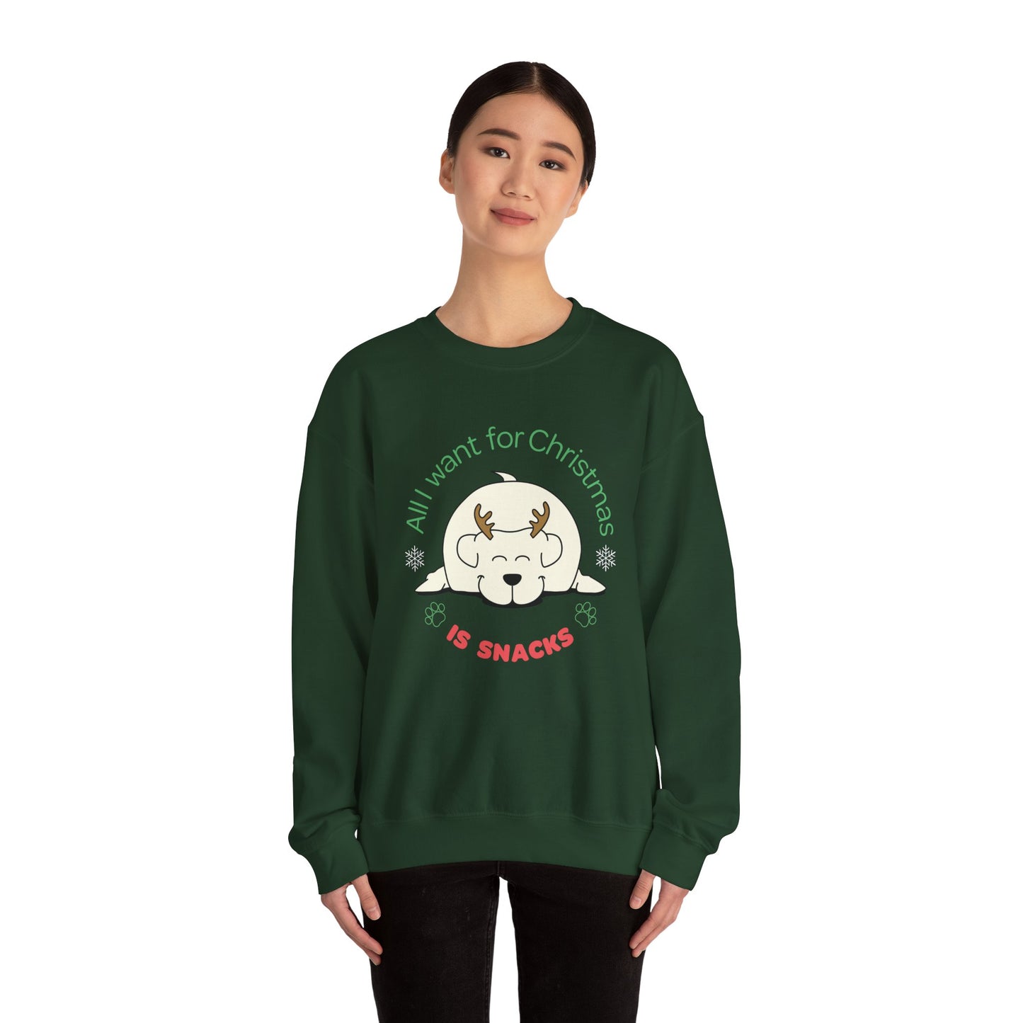 All I Want for Christmas is Snacks 2 | crewneck Sweatshirt