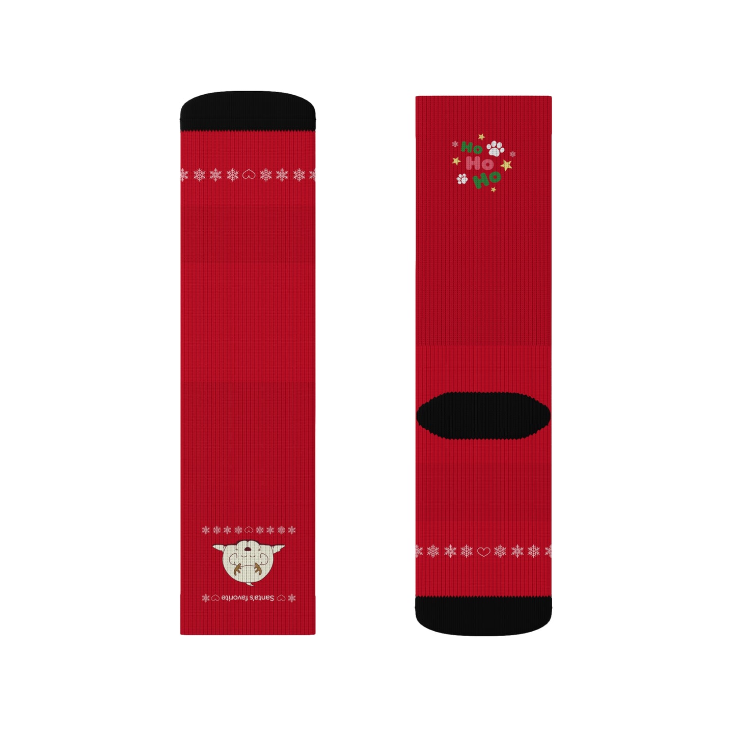 Christmas Chubby Sublimation Socks