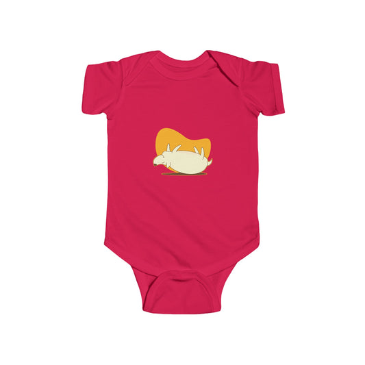 Upside down Chubby - Infant Fine Jersey Bodysuit