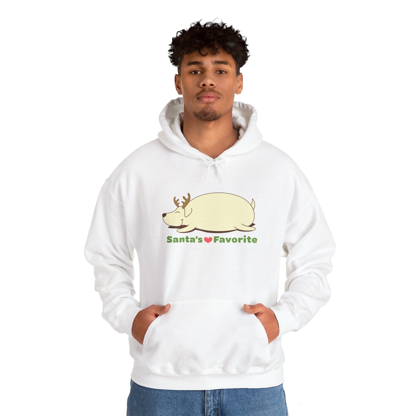 Santa's Favorite - Unisex Hooded Sweatshirt