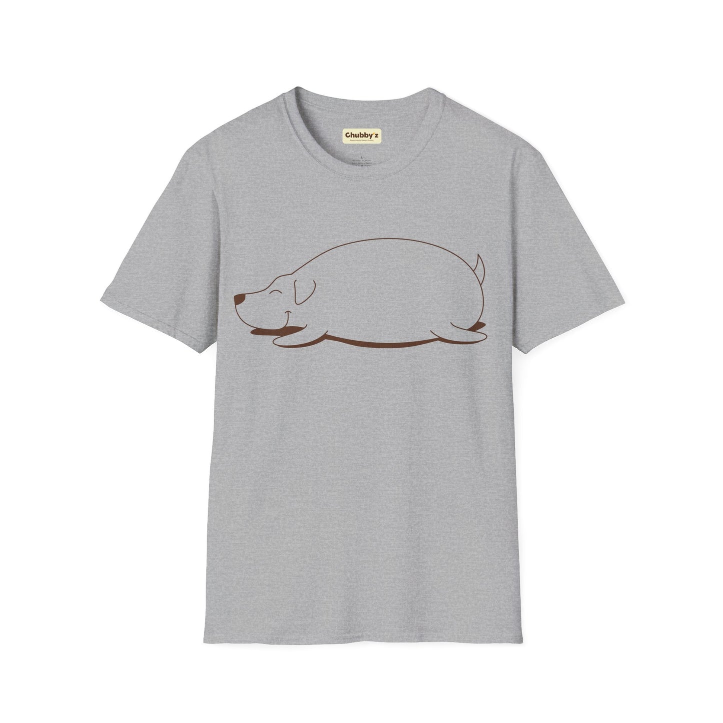 Outlined Chubby | Unisex Softstyle T-Shirt