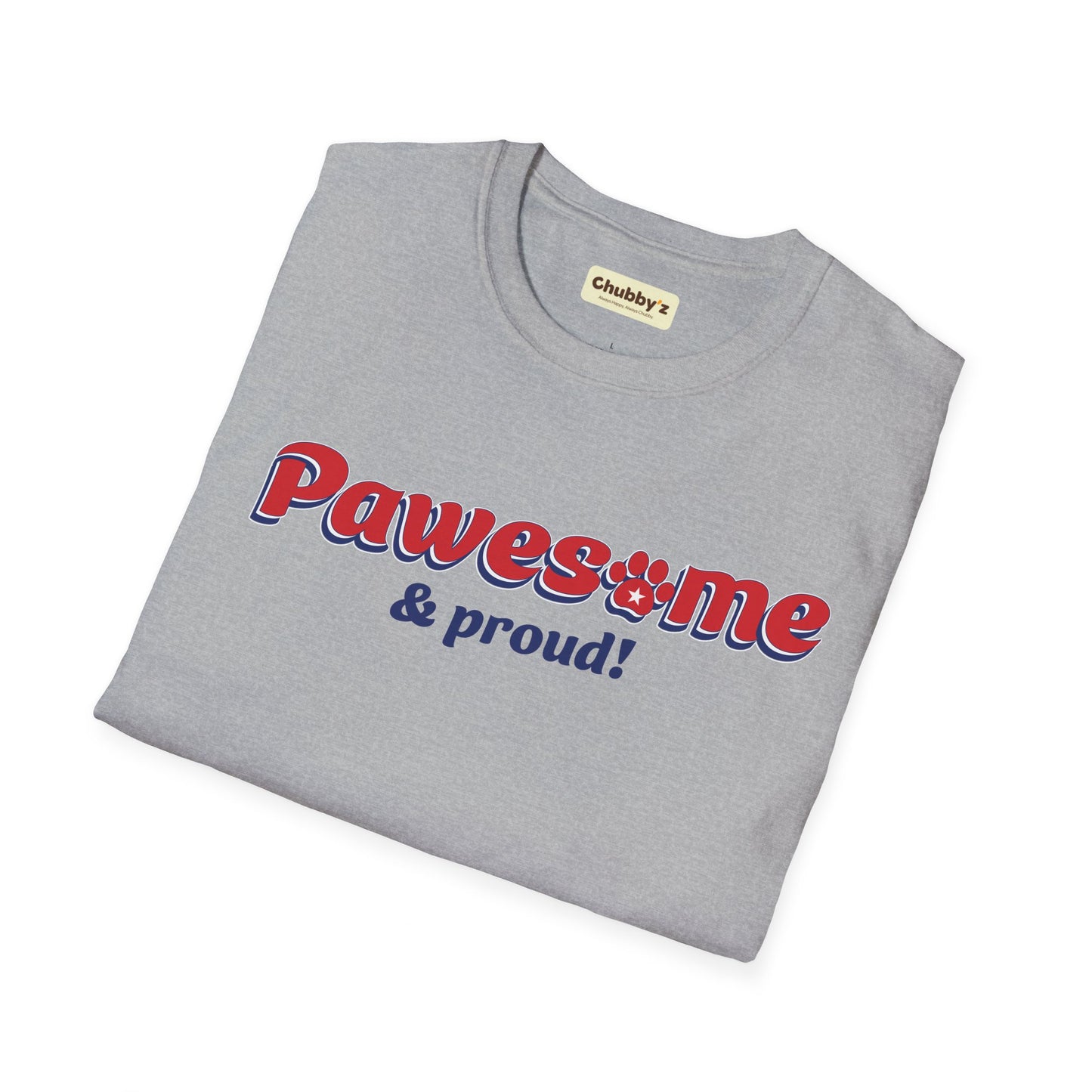 PAWESOME and Proud |  Unisex Softstyle T-Shirt