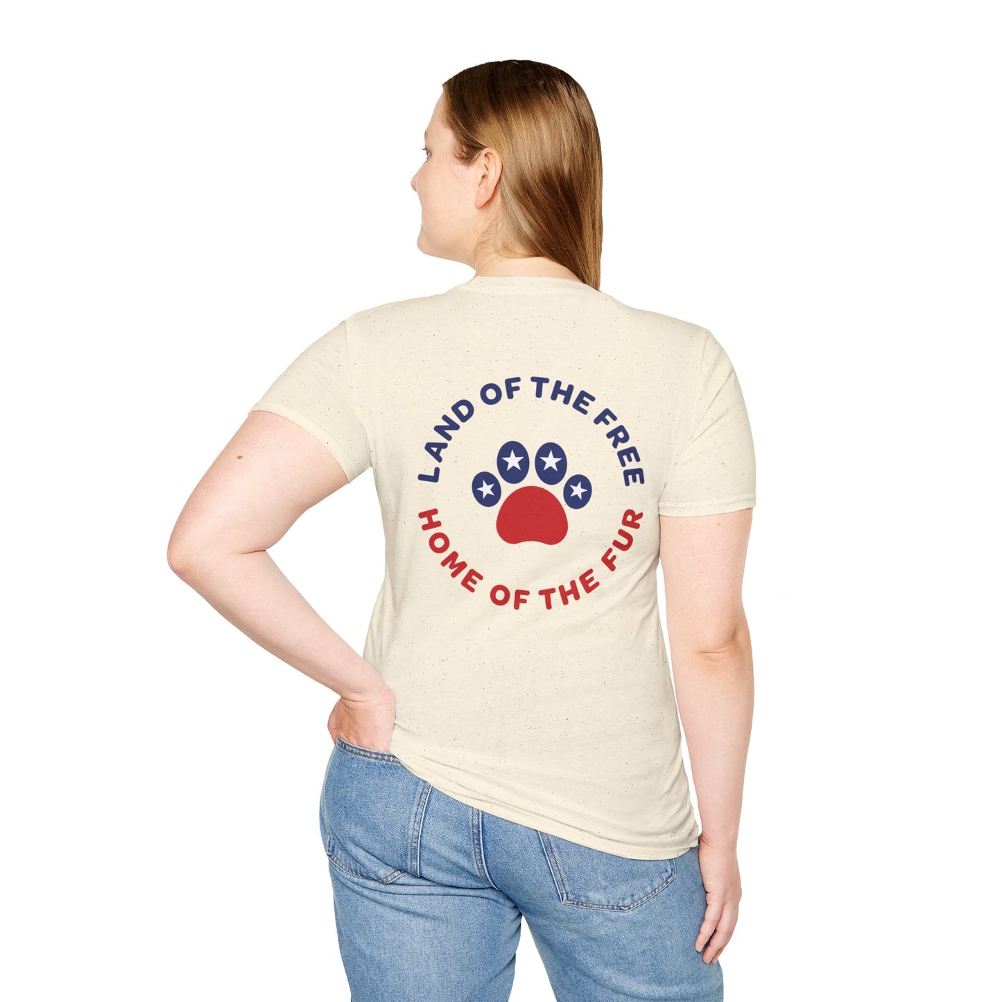Home of the Fur - Double side | Unisex Softstyle T-Shirt