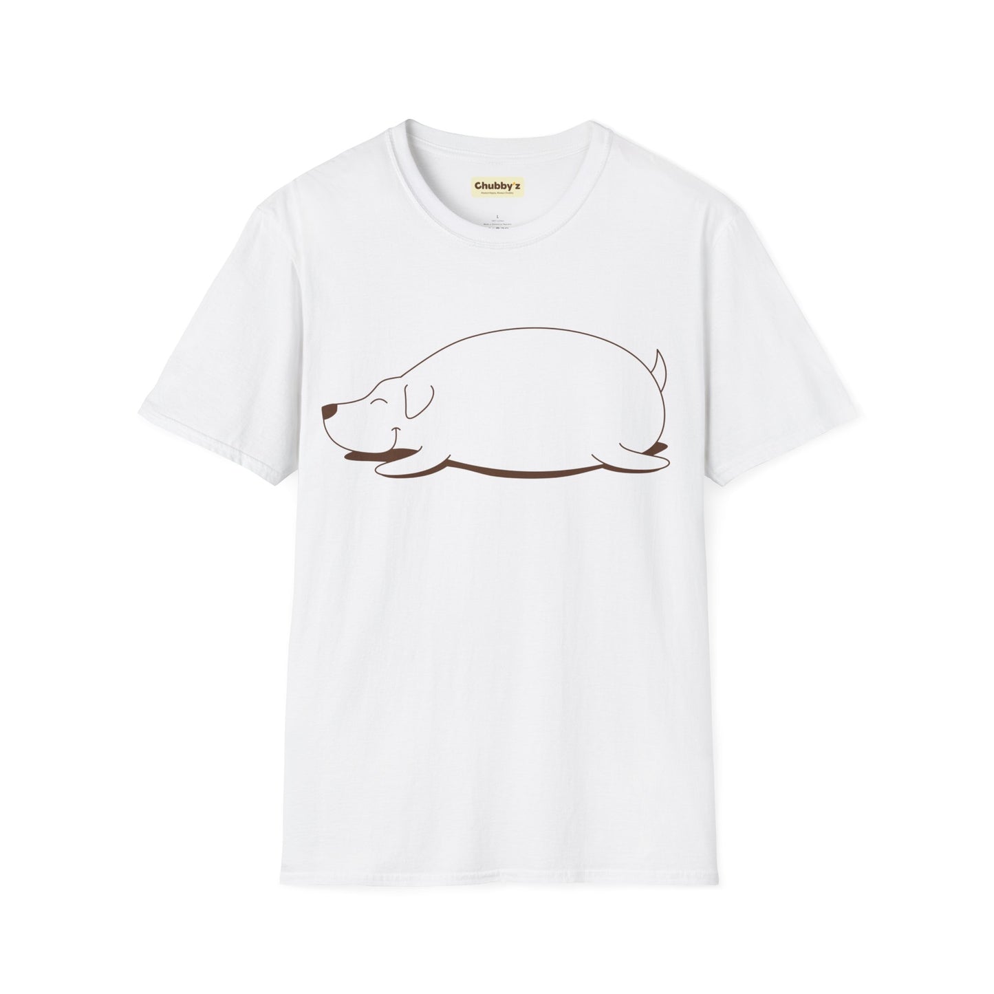 Outlined Chubby | Unisex Softstyle T-Shirt