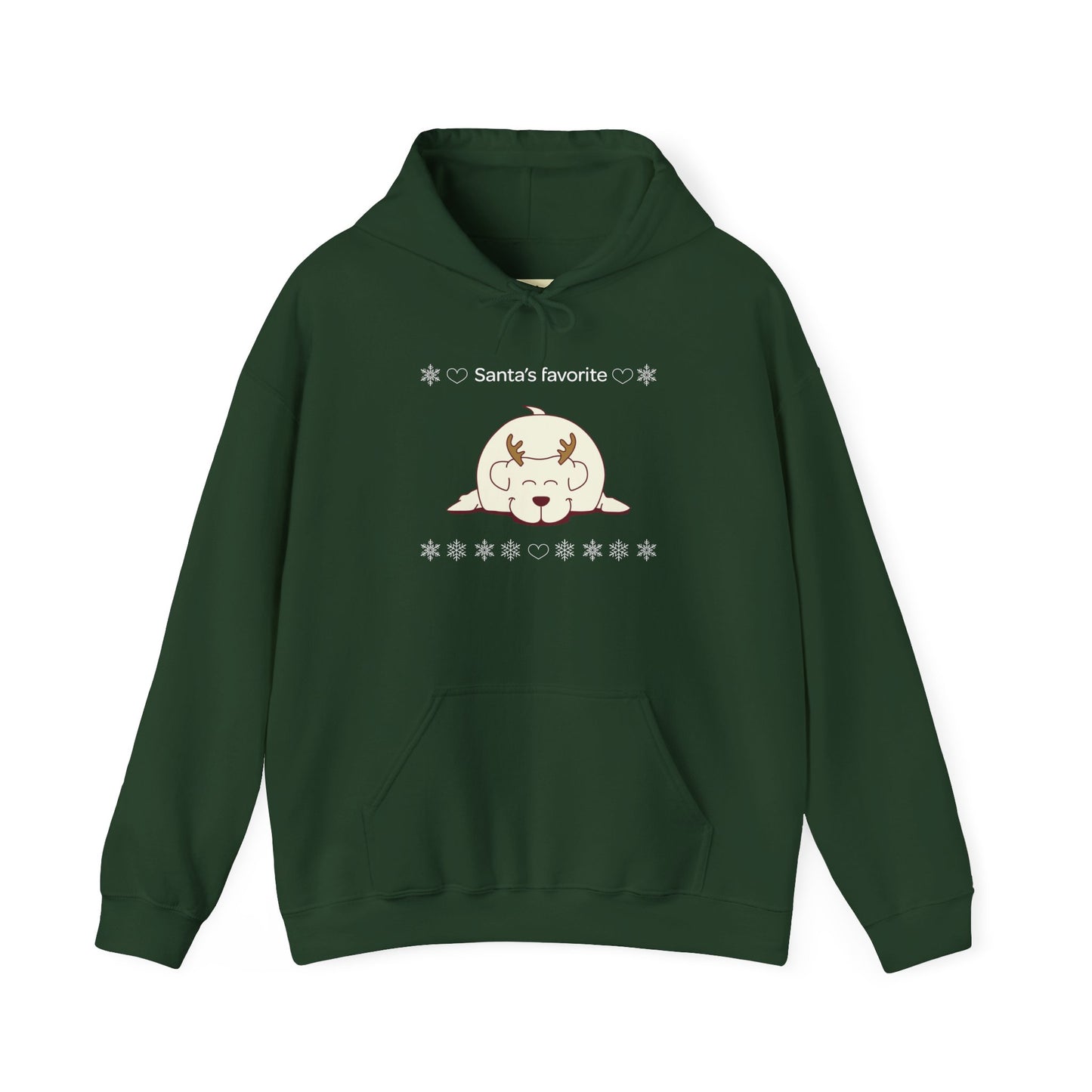 Santa's Favorite - Unisex Hooded Sweatshirt