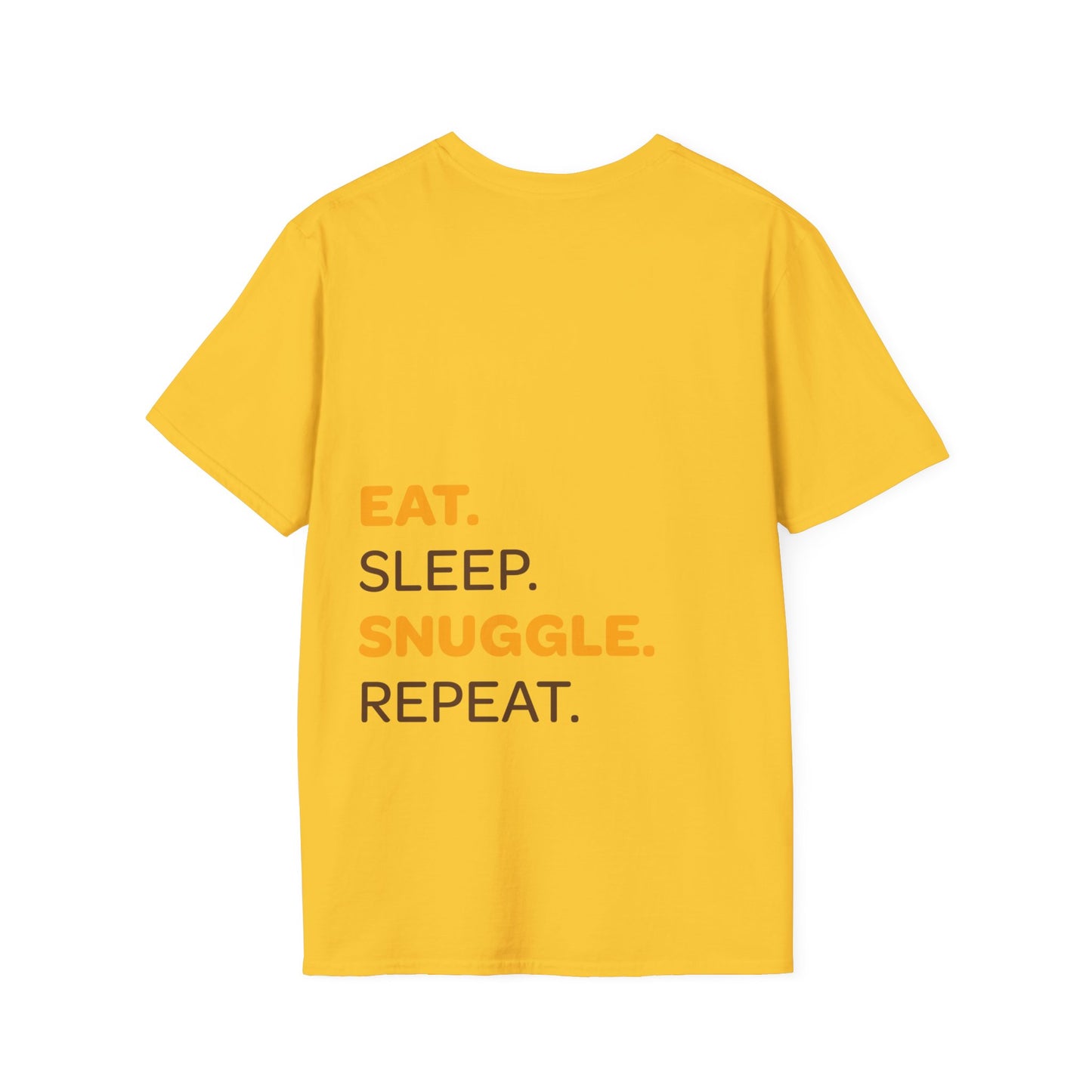 Eat, Sleep, Snuggle, Repeat | Unisex Softstyle T-Shirt
