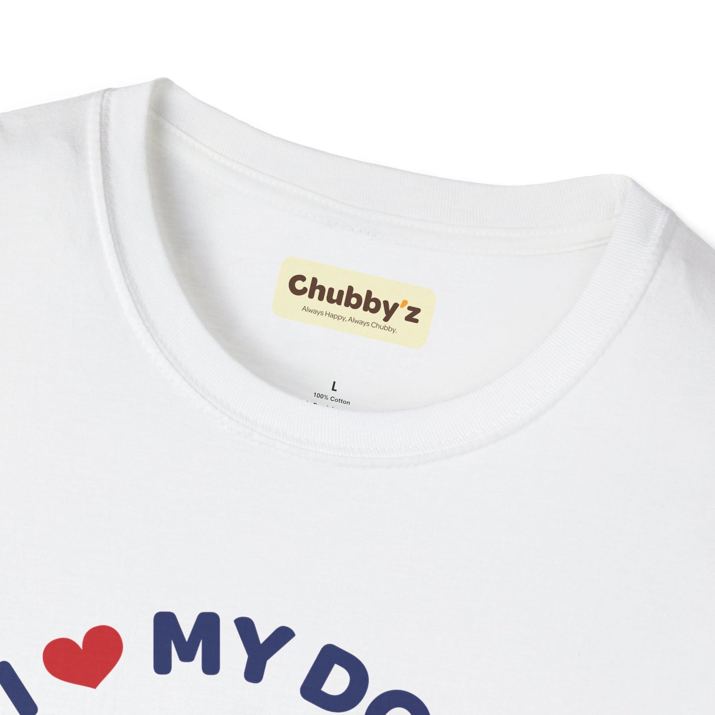 I Love My Dog & My Country |  Unisex Softstyle T-Shirt