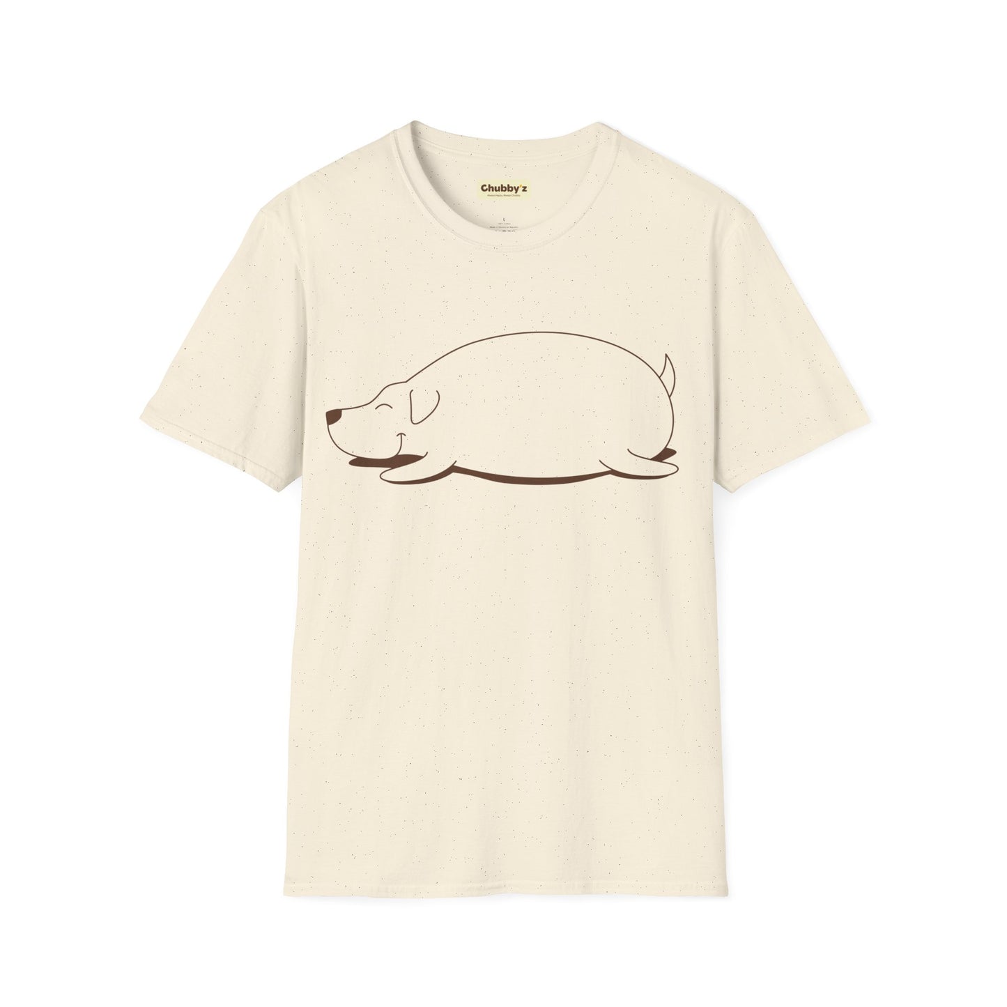 Outlined Chubby | Unisex Softstyle T-Shirt