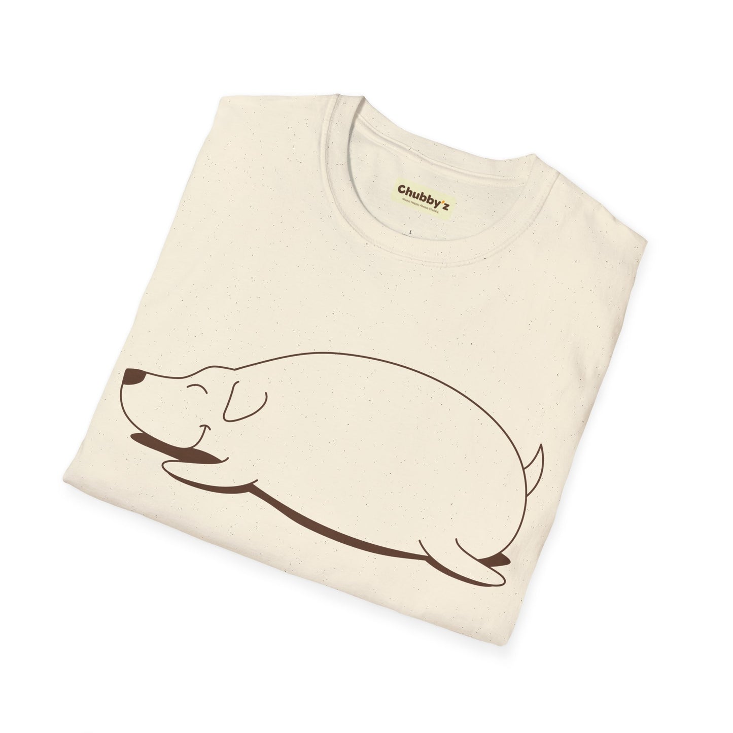 Outlined Chubby | Unisex Softstyle T-Shirt