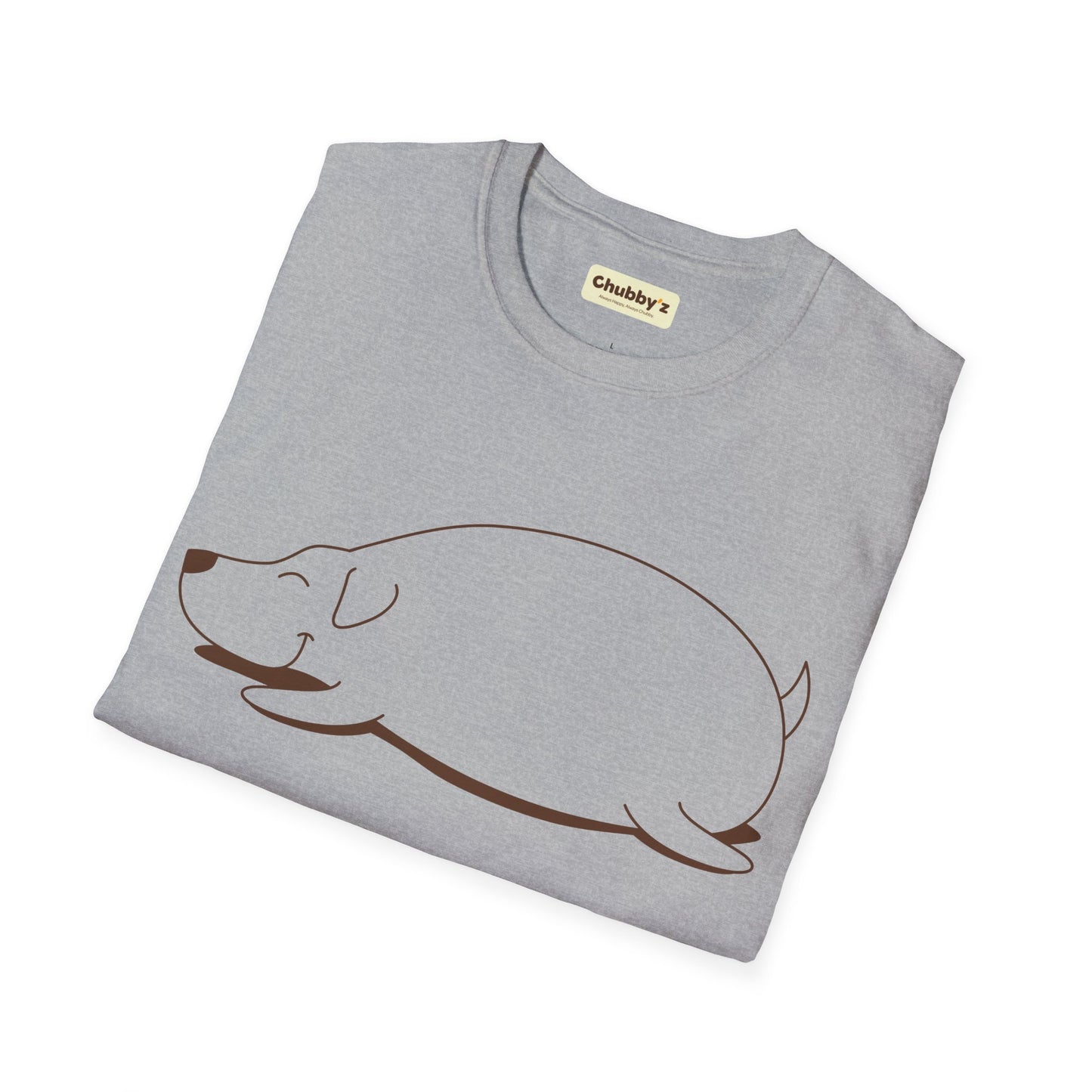 Outlined Chubby | Unisex Softstyle T-Shirt