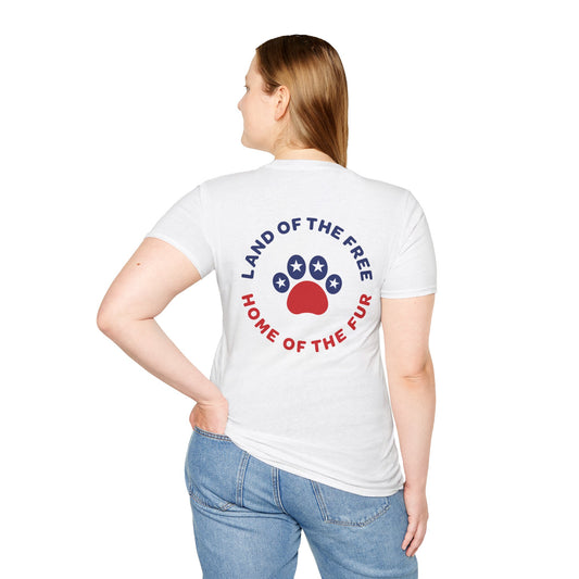 Home of the Fur - Double side | Unisex Softstyle T-Shirt