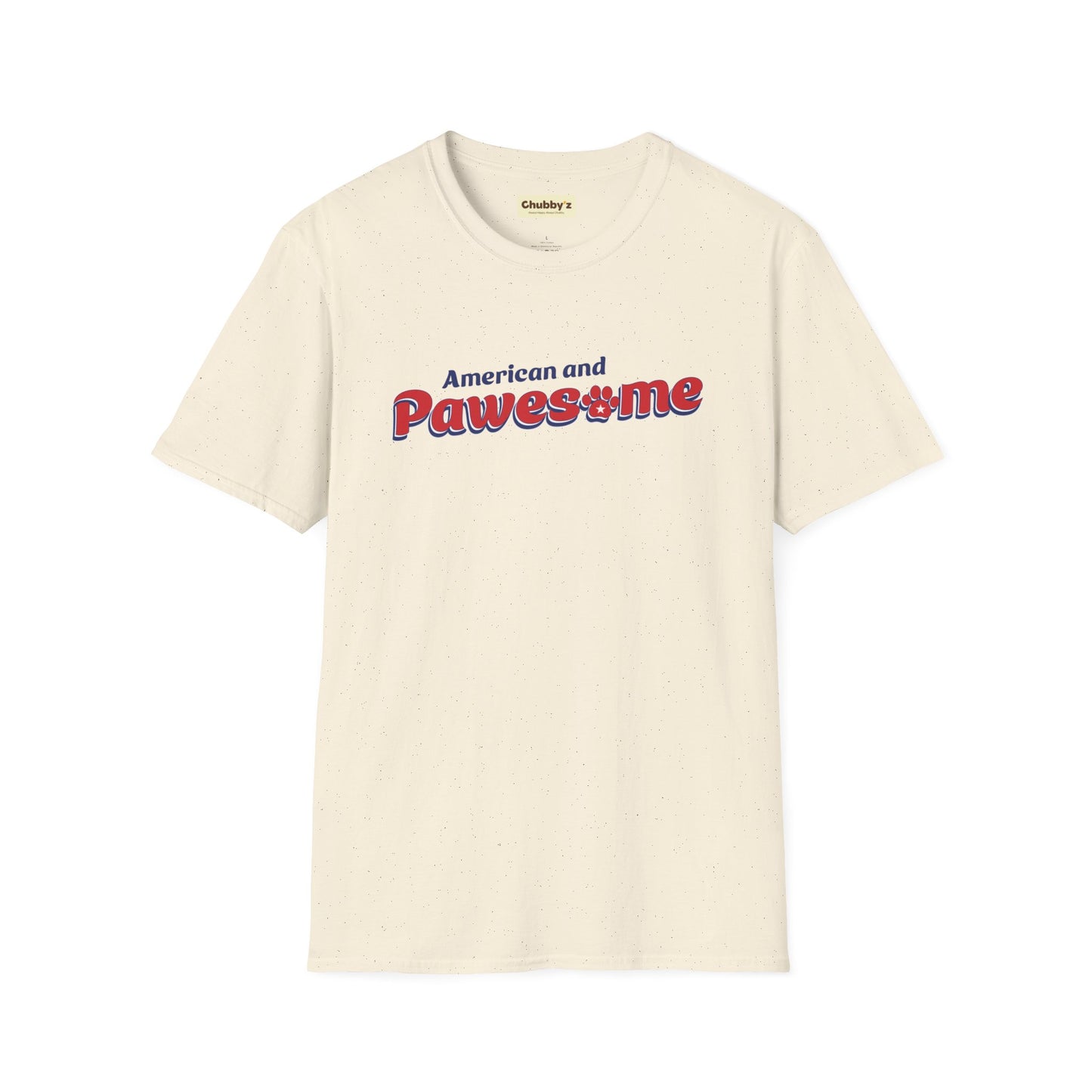 American and PAWESOME |  Unisex Softstyle T-Shirt