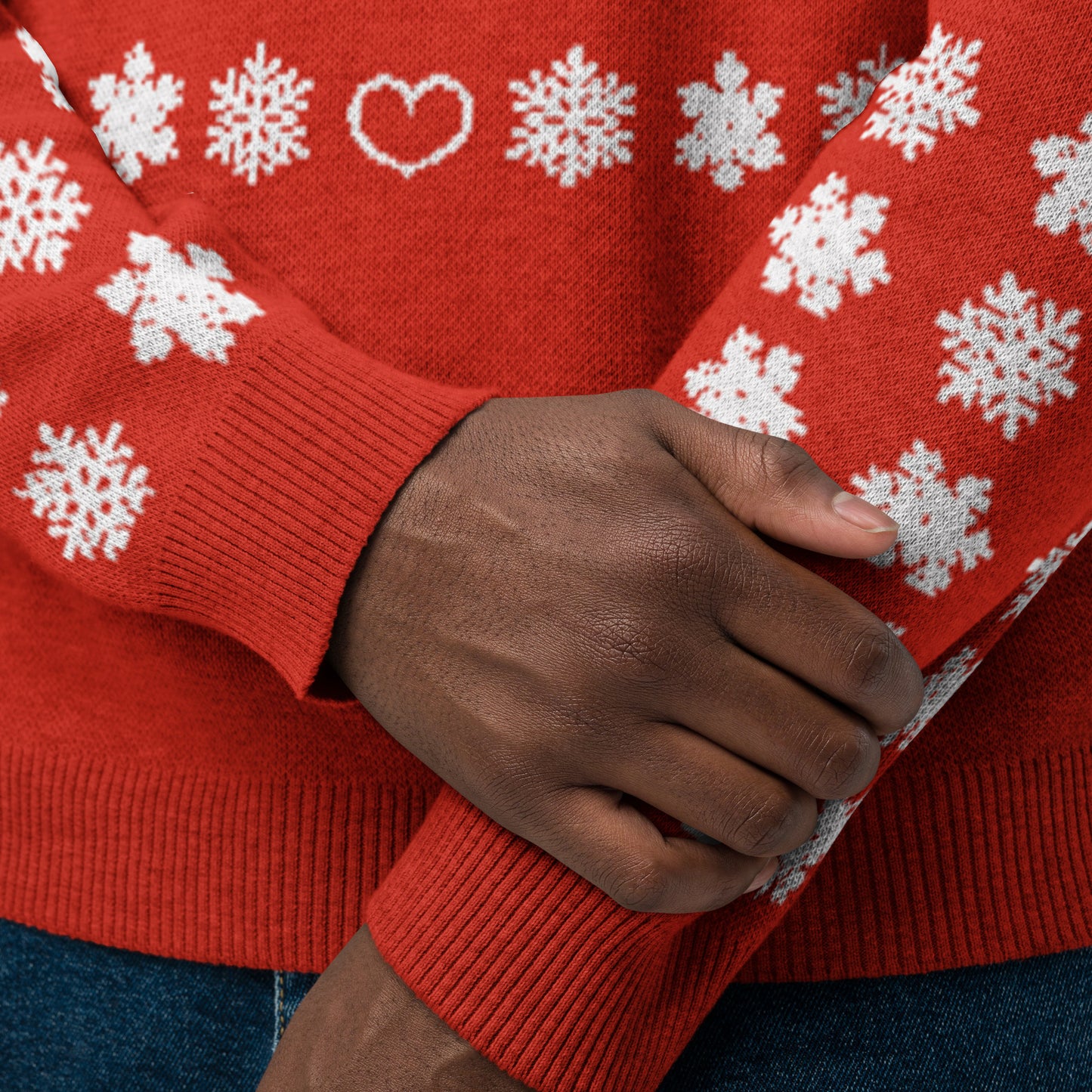 Santa's Favorite | Knitted crew neck sweater