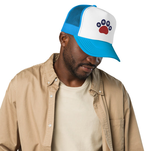Patriotic Paws - Foam trucker hat
